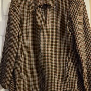 Sag Harbor Multicolor Plaid Blazer Size 12 Excellent